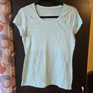 No Boundaries Light Blue Short Sleeve Tee